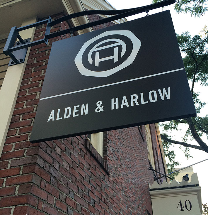 alden & harlow sign