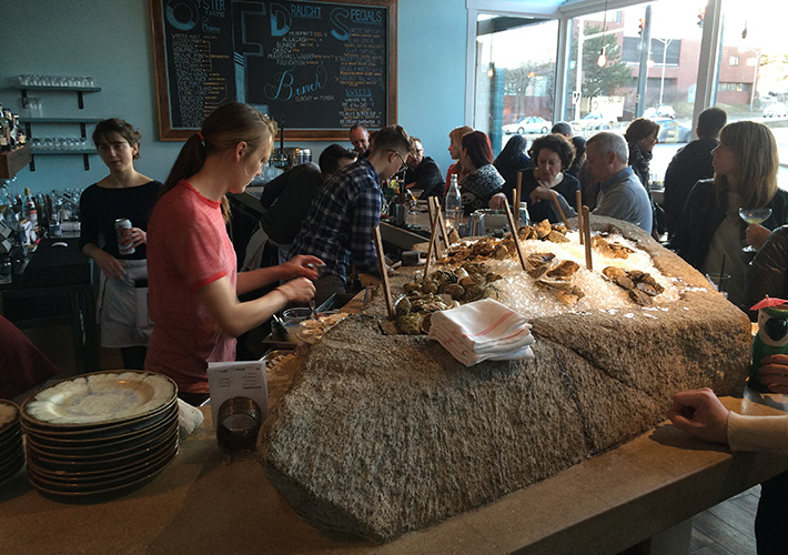 hungry for design eventide granite oyster bar