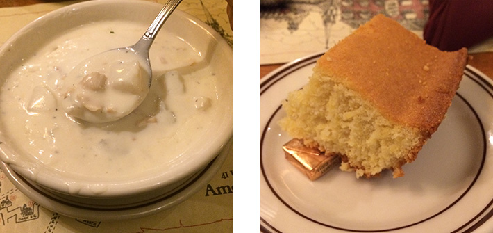 hungry for design union oyster house clam chowder and cornbread